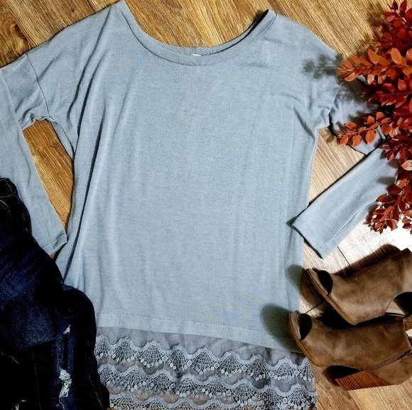 Tops - Light Grey Tunic